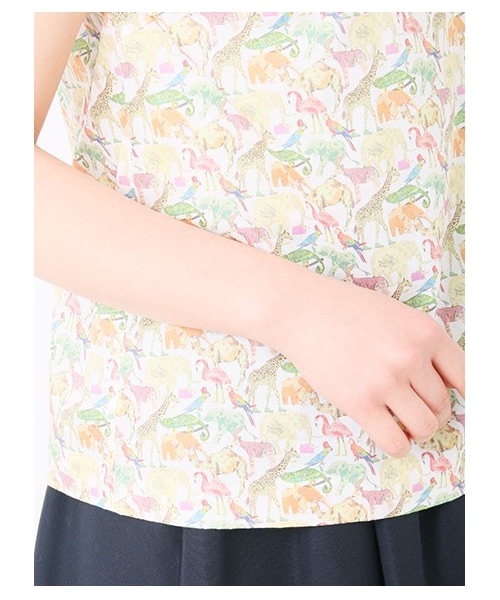 リバティ　タナローン　Tシャツ　ブラウス　メイモリス Amazon.co.jp: [SPAN] 952 日本製 Liberty リバティ タナローン