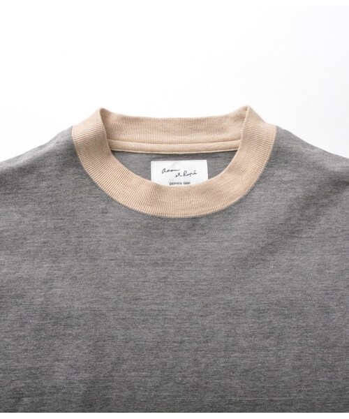 ADAM ET ROPE'（アダムエロペ）の「【先行予約】ペーパープレス BIG Tシャツ（Ｔシャツ/カットソー・メンズ・グレー/ホワイト・M/L）」の7枚目の写真
