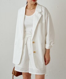 Loungedress コットンオーバージャケット LOUNGEDRESS（ラウンジドレス）の「コットンオーバージャケット