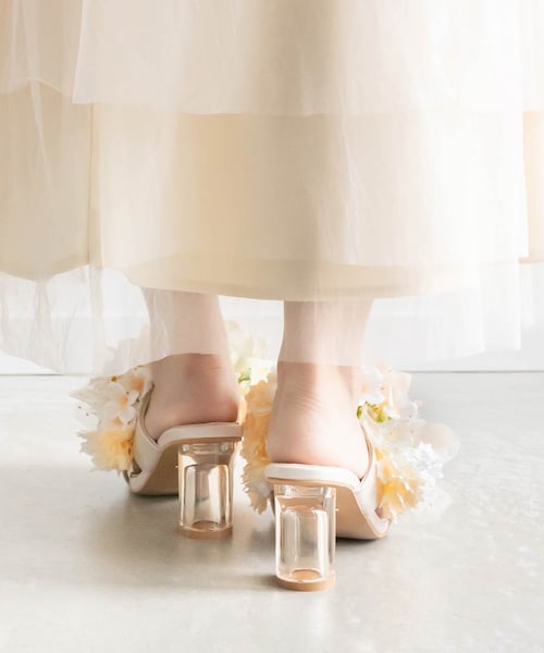 RANDA（ランダ）の「【LUXURY ITEM】フラワーブーケミュールサンダル（その他・レディース・その他）」の12枚目の写真