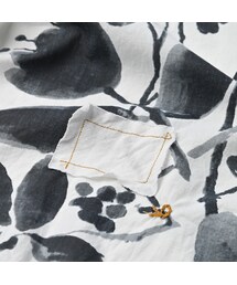 45R（フォーティファイブアール）の「墨絵フラワープリントのブラウス