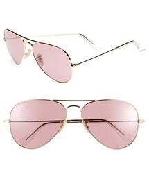 Ray-Ban | Ray-Ban 'Original Aviator' 58mm Polarized Sunglasses(サングラス)