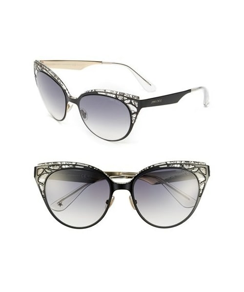 JIMMY CHOO（ジミーチュウ）の「Jimmy Choo 'Estelle' Metal Cat Eye