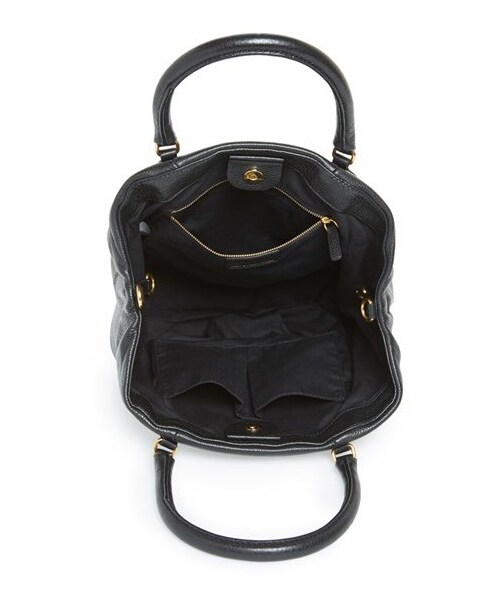 Marc by Marc Jacobs(マークバイマークジェイコブス)の「MARC BY MARC JACOBS 'New Q - Fran' Shopper(トートバッグ・レディース・Black/Cement)」の4枚目の写真