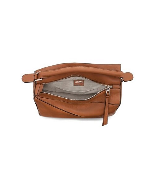 LOEWE(ロエベ)の「LOEWE 'Small Puzzle' Leather Bag(クラッチバッグ・レディース・Tan・11“W x 7“H x 5“D.)」の6枚目の写真