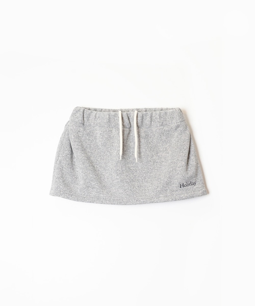 THERMAL PRO FLEECE TUCK MINI SKIRT