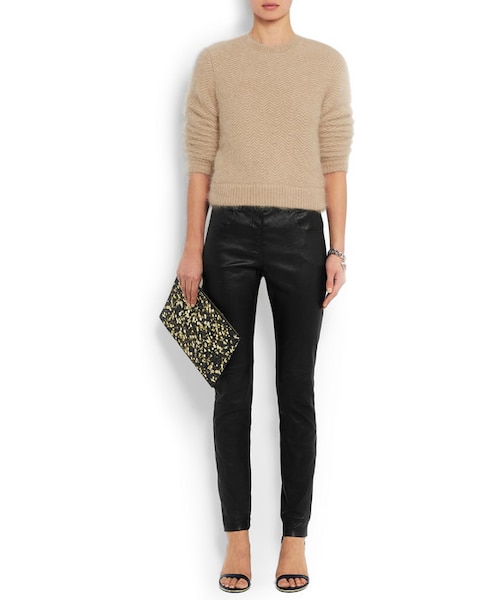 GIVENCHY(ジバンシイ)の「Givenchy Floral pouch in printed coated canvas(クラッチバッグ・レディース・Black)」の5枚目の写真