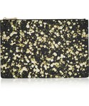 Givenchy | Givenchy Floral pouch in printed coated canvas(手袋)