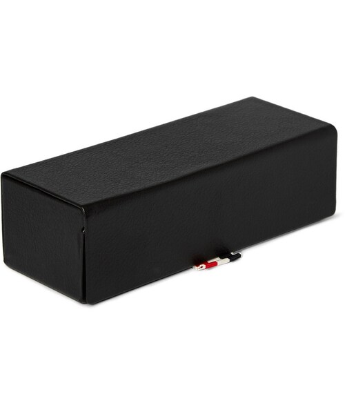 THOM BROWNE（トムブラウン）の「Thom Browne Acetate and Metal Square-Frame Sunglasses（サングラス・メンズ・Black・One Size）」の7枚目の写真