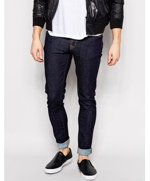 Nudie Jeans | Nudie Jeans Skinny Lin Stretch Fit Rinsed Open Orange(デニムパンツ)