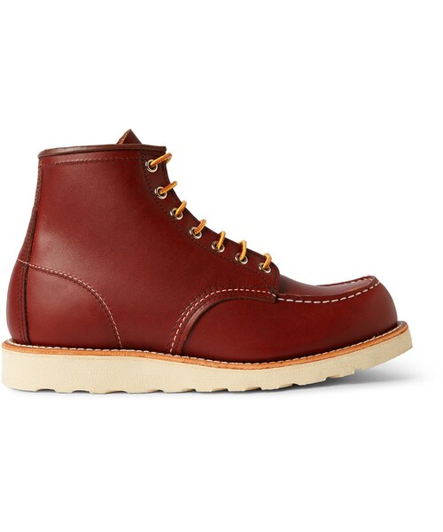 RED WING SHOES（レッドウィング）の「Red Wing Shoes Rubber-Soled Leather Boots（ブーツ・メンズ・Burgundy・UK 6 (US 7)/UK 7 (US 8)/UK 7.5 (US 8.5)/UK 8 (US 9)/UK 8.5 (US 9.5)/UK 9 (US 10)/UK 9.5 (US 10.5)/UK 10 (US 11)/UK 10.5 (US 11.5)/UK 11 (US 12)/UK 12 (US 13)）」の7枚目の写真