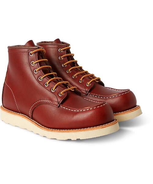 RED WING SHOES（レッドウィング）の「Red Wing Shoes Rubber-Soled Leather Boots（ブーツ・メンズ・Burgundy・UK 6 (US 7)/UK 7 (US 8)/UK 7.5 (US 8.5)/UK 8 (US 9)/UK 8.5 (US 9.5)/UK 9 (US 10)/UK 9.5 (US 10.5)/UK 10 (US 11)/UK 10.5 (US 11.5)/UK 11 (US 12)/UK 12 (US 13)）」の6枚目の写真