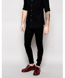 CHEAP MONDAY | Cheap Monday Jeans Him Spray Skinny Fit Black(デニムパンツ)