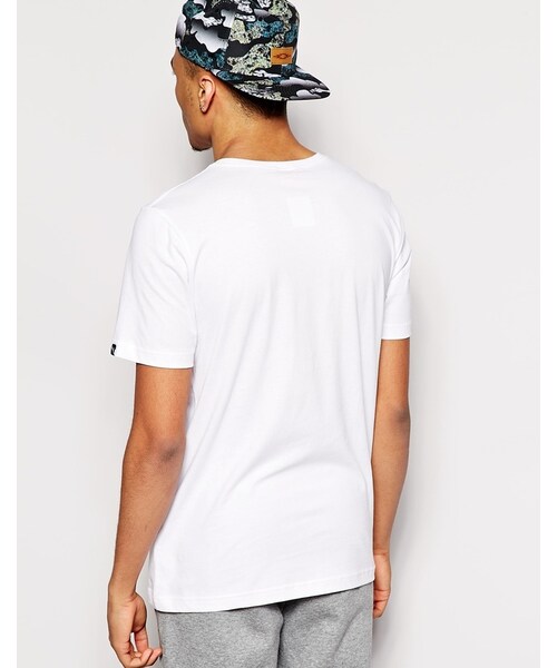 PUMA（プーマ）の「Puma T-Shirt With Large Logo（Tシャツ/カットソー・メンズ・white・S-Chest 36-38"/XL-Chest 42-44"/M-Chest 38-40"/L-Chest 40-42"/XXL-Chest 44-46"）」の3枚目の写真