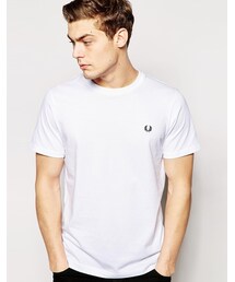 FRED PERRY | Fred Perry T-Shirt with Crew Neck(Tシャツ/カットソー)