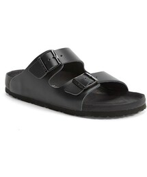 BIRKENSTOCK | Birkenstock 'Monterey' Leather Slide Sandal (Men)(サンダル)