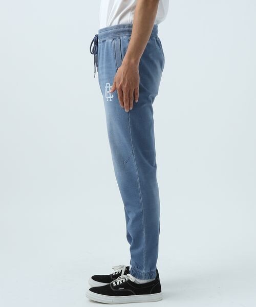 BAYFLOW（ベイフロー）の「インディゴスウェットパンツ（その他・ライトブルー83/ダークブルー86・M/L）」の8枚目の写真