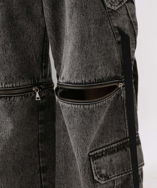 HARE（ハレ）の「2WAY-ZIPカーゴデニムパンツ（）」 - WEAR