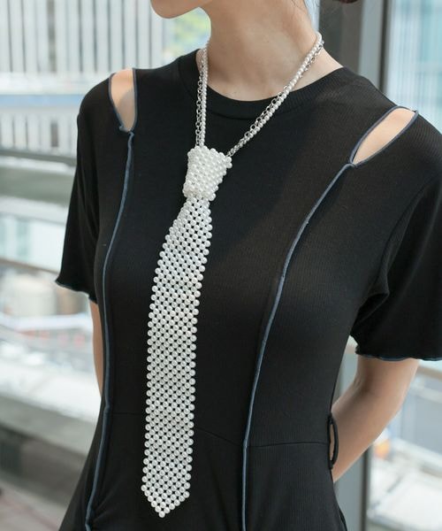 HARE（ハレ）の「パールネクタイネックレス（）」 - WEAR