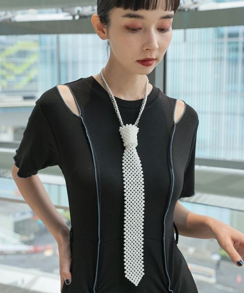 HARE（ハレ）の「パールネクタイネックレス（）」 - WEAR