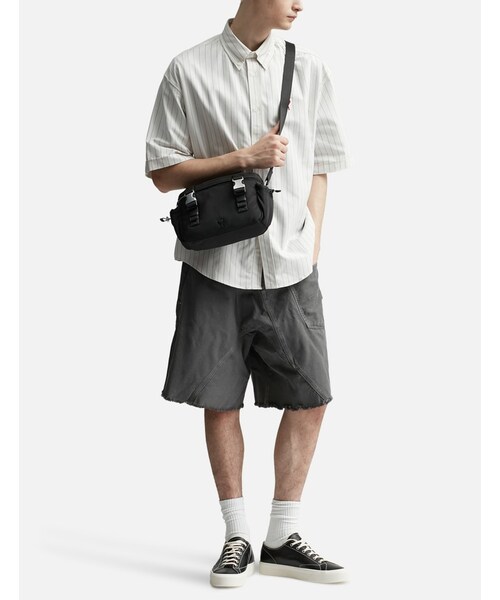 ami（アミ）の「Ami De Coeur Messenger Bag（その他・メンズ・Black）」の6枚目の写真