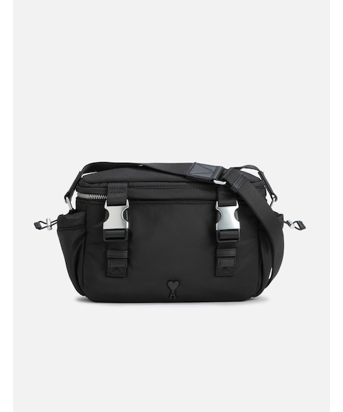 ami（アミ）の「Ami De Coeur Messenger Bag（その他・メンズ・Black）」の4枚目の写真