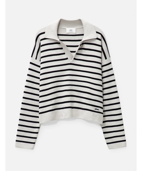 Ami Embroidery Sailor Polo