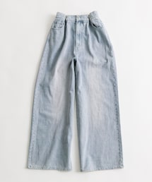 OLIVE des OLIVE | ウエストホックワイドデニムパンツ(デニムパンツ)