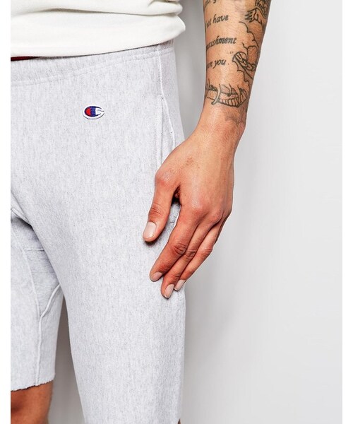 Champion（チャンピオン）の「Champion Sweat Shorts With Small Logo（その他パンツ・メンズ・grey・XS/XXL/S/XL/L/M）」の4枚目の写真