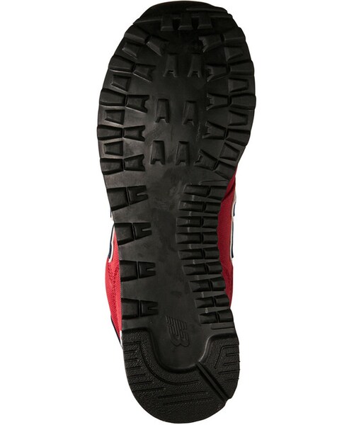 NEW BALANCE(ニューバランス)の「New Balance Men's 574 Pique Polo Casual Sneakers from Finish Line(スニーカー・メンズ・RED・10/7/9.5/7.5/10.5/8/11/11.5/8.5/12/13/14/9)」の2枚目の写真