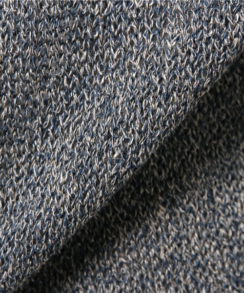 2 class.ics（トゥークラスドットイクス）の「リネンニット（ニット/セーター・メンズ・グレー/グリーン/ネイビー・SMALL/MEDIUM）」の10枚目の写真