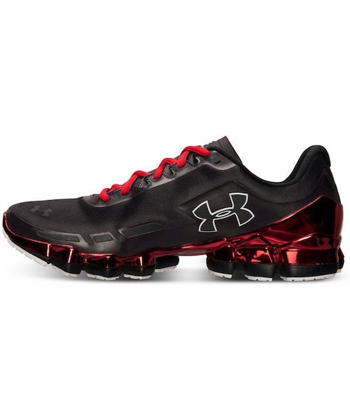 UNDER ARMOUR（アンダーアーマー）の「Under Armour Men's Scorpio Chrome Running Sneakers from Finish Line（スニーカー・メンズ・CHARCOAL/RED/BLACK・8.5/13/10.5/9/11/12/8/9.5/10）」の4枚目の写真