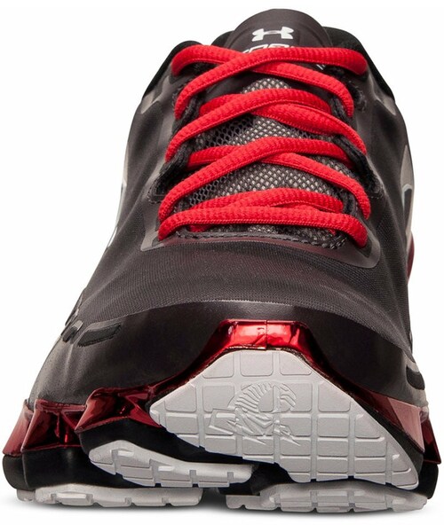 UNDER ARMOUR（アンダーアーマー）の「Under Armour Men's Scorpio Chrome Running Sneakers from Finish Line（スニーカー・メンズ・CHARCOAL/RED/BLACK・8.5/13/10.5/9/11/12/8/9.5/10）」の6枚目の写真