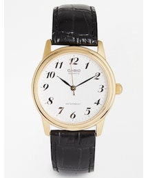 CASIO | Casio Leather Strap Watch MTP-1236PGL-7BEF(アナログ腕時計)