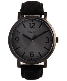 TIMEX | Timex Originals Black Leather Strap Watch T29528(アナログ腕時計)