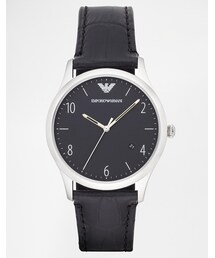 EMPORIO ARMANI | Emporio Armani Leather Strap Watch AR1865(アナログ腕時計)