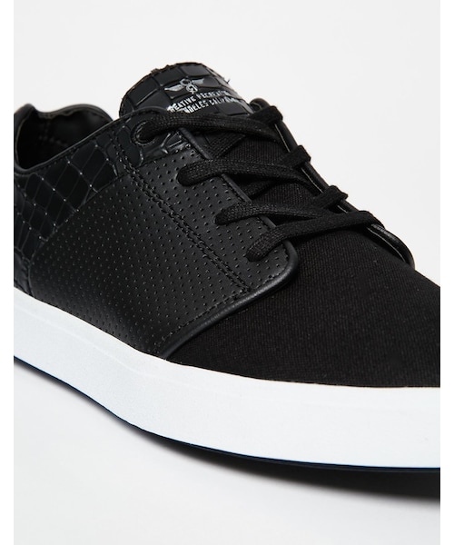 CREATIVE RECREATION（クリエイティブレクリエーション）の「Creative Recreation Santos Leather Trainers（スニーカー・メンズ・black・US 11/US 8/US 12/US 10/US 9/US 13/US 7）」の2枚目の写真