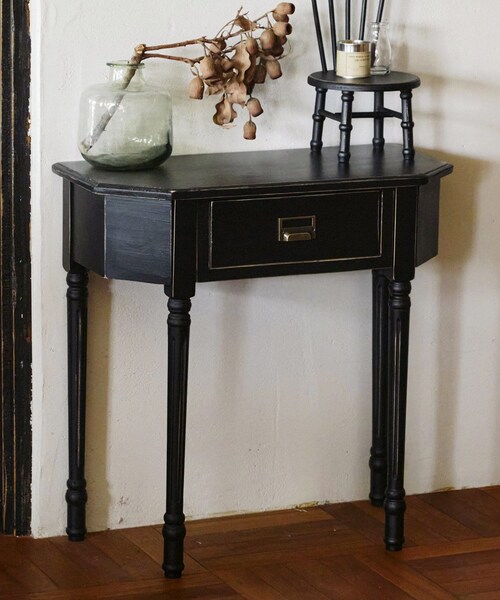 WEB限定アンティークディスプレイテーブル／ブラックアンティーク