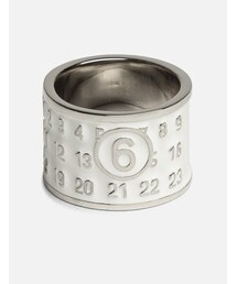 MM6 Maison Margiela | Numeric Engraved Signature Ring ()