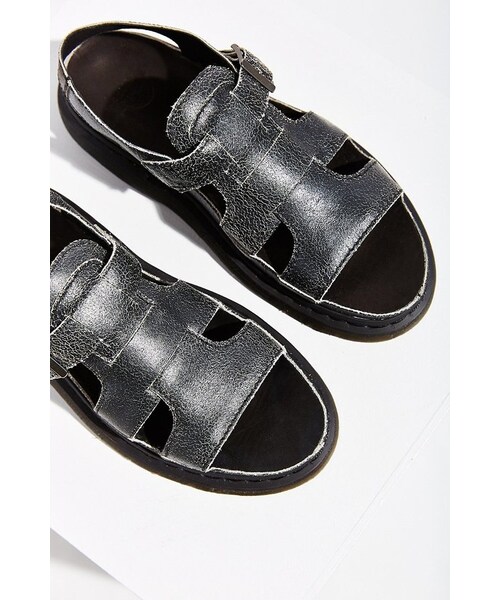 Dr. Martens(ドクターマーチン)の「Dr. Martens Asha Leather Sandal(サンダル・レディース・WHITE/BLACK・8/6/7/9/10)」の13枚目の写真