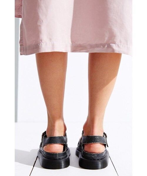 Dr. Martens(ドクターマーチン)の「Dr. Martens Asha Leather Sandal(サンダル・レディース・WHITE/BLACK・8/6/7/9/10)」の11枚目の写真