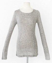 DHOLIC | ラウンドネックスリム長袖Tシャツ(Tシャツ/カットソー)