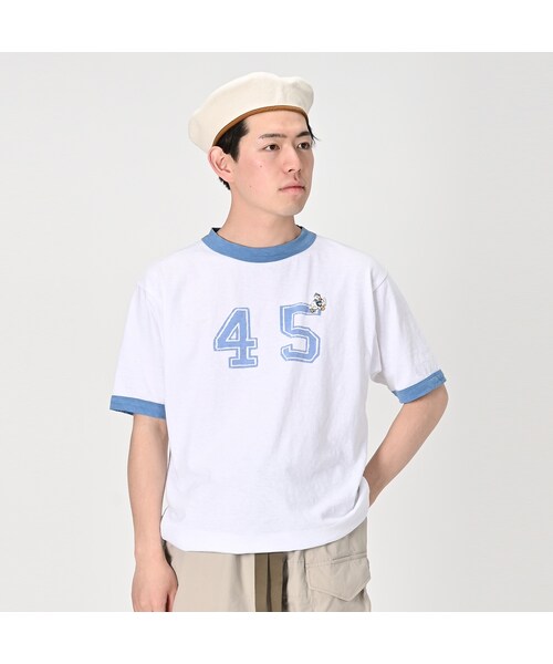 45r 葉山ものがたり クレリックの908Tシャツ 45R（フォーティファイブアール）の「葉山ものがたり カモンメくん