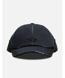 C-Dale Distressed colour-block baseball cap