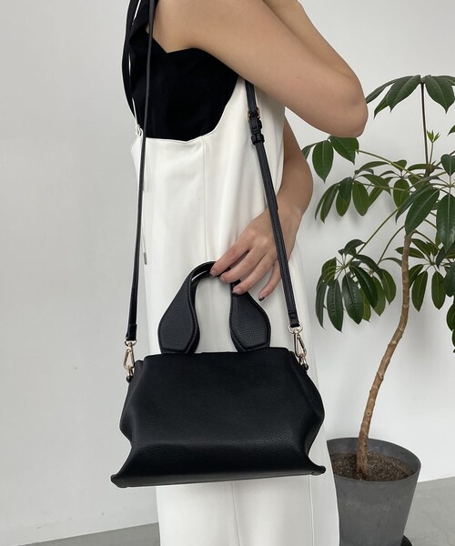 CAPRICIEUX LE'MAGE ラウンドミニボストンバッグ CAPRICIEUX LE'MAGE｜ラウンドミニボストンバッグ | Rakuten