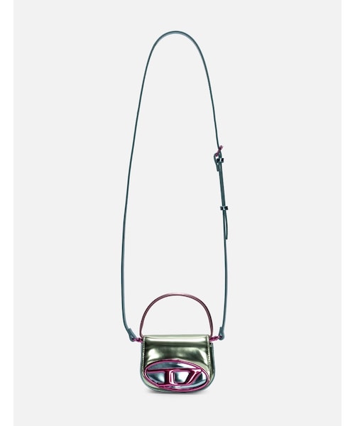 DIESEL(ディーゼル)の「1DR XS BAG(その他・レディース・Color-blocked in electric hues/Green/ Pink)」の1枚目の写真