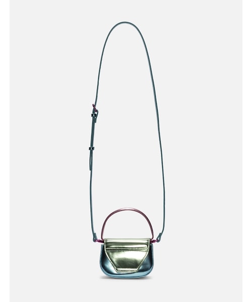 DIESEL(ディーゼル)の「1DR XS BAG(その他・レディース・Color-blocked in electric hues/Green/ Pink)」の3枚目の写真