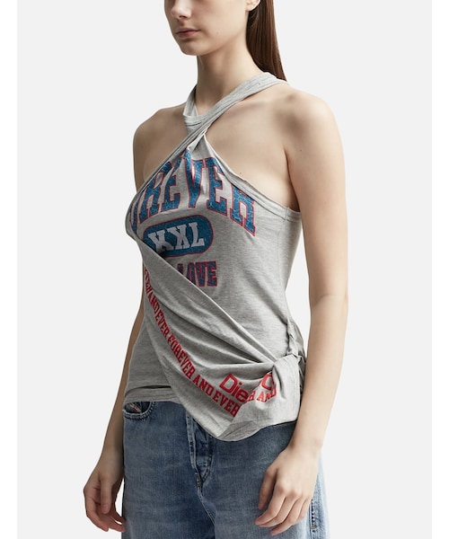 DIESEL（ディーゼル）の「T-Zelie College tank top（）」 - WEAR