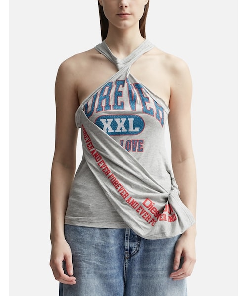DIESEL（ディーゼル）の「T-Zelie College tank top（）」 - WEAR