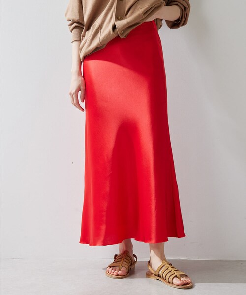 Whim Gazette（ウィムガゼット）の「シルクフレアスカート（）」 - WEAR 